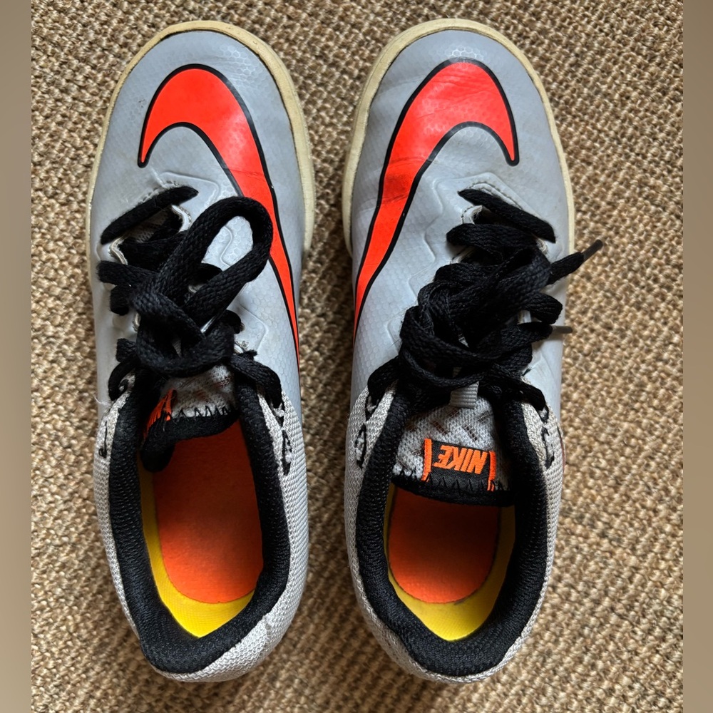 Nike JR HyperVenom Turf Cleats Youth Size 1